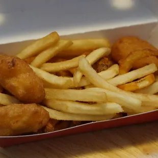 seafood, fish and chips, fish, food