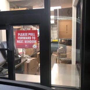 First window drive through