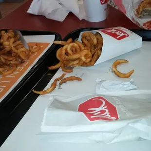 Curly fries!