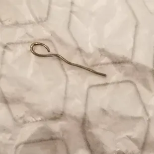 I just bit into this crazy staple thing, beyond pissed off. How careless can you be to get something that large in your food?!?