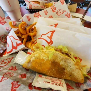 I've never seen a jack in the box taco look so good