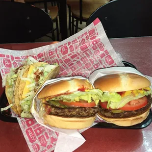 Old faithful  Jumbo Jacks and tacos