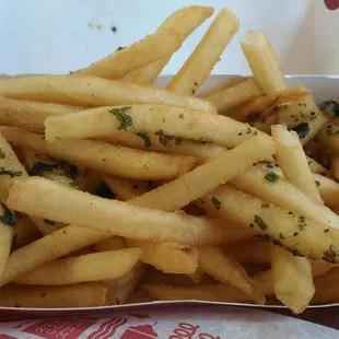 Jack's garlic herb fries