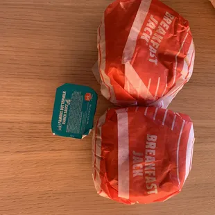 2 for $3 breakfast jacks