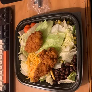 Crispy Southwest Chicken Salad (Crispy)??
