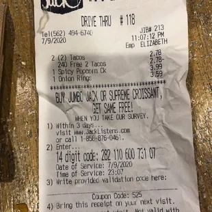 I hope a manager or Jack sees this! Great job Elizabeth!!