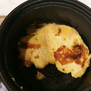 The first grilled chicken breast also moist lacking color and the size compared to the first.