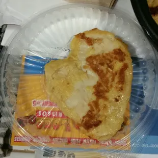 Second grilled chicken breast it was moist and it tasted like children.