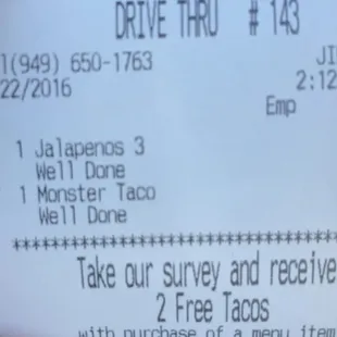 NOT well done. Came out lukewarm.