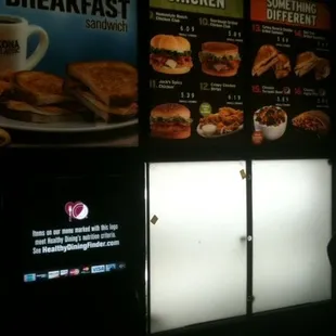 Menu fail!  What don't they want us ordering?  hmmmm