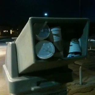 Thanks for emptying the trash!  Not!