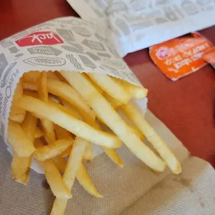 Perfect fries at 720 in the am