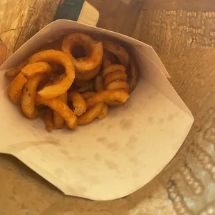 Large Curly Fry? Or is it a value size?