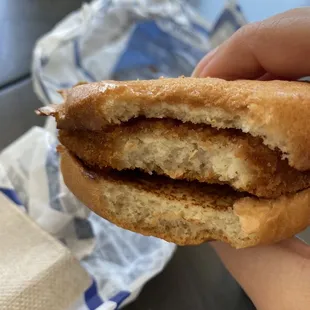 Nasty chicken sandwich MEAT TASTE OLD