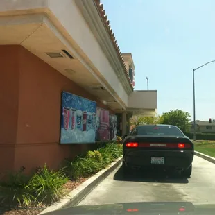 outside, sushi and sashimi