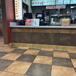 The front counter my pov