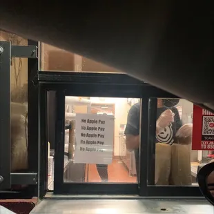 In case you didn't get the memo, No Apple Pay at this location.