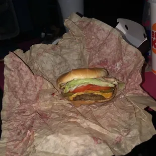 Definitely not an ultimate bacon cheeseburger