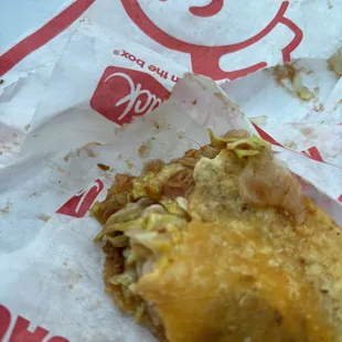 I found a hair inside my Two Tacos !!! Cmon I was disgusted by the whole thing I want my money back!!!!