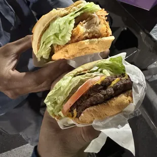 burgers, food, burger