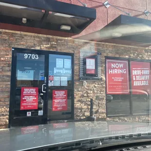 Waiting for my drive thru order after hitting up churches first lol