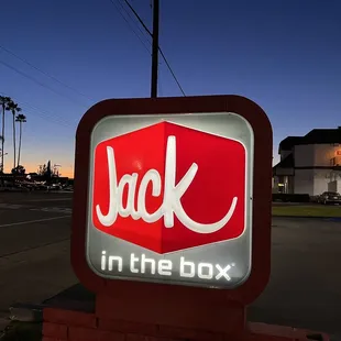 jack in the box sign