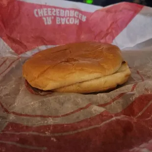 What they call a burger