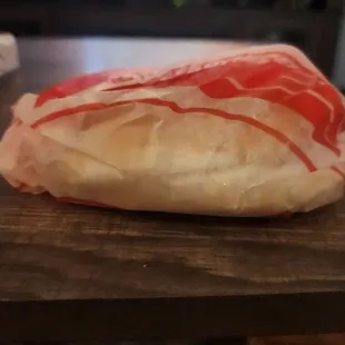 I guess they thought I ordered the smashed burger lmfao