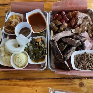 Barbecue platter from Jack Jordan's