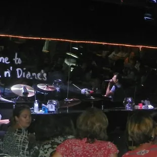  band performing on stage