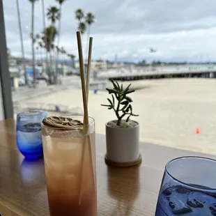 Strawberry fields drink .