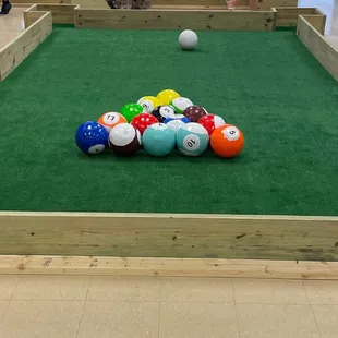 10x20 foot spicer pool table