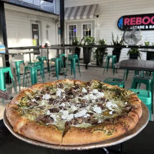 Trying a new pizza place