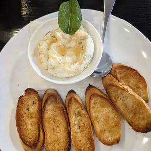 Honey ricotta app.