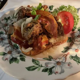 Chicken Livers appetizer