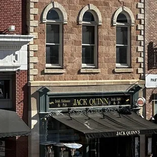 Outside of Jack Quinn Irish Alehouse &amp; Pub