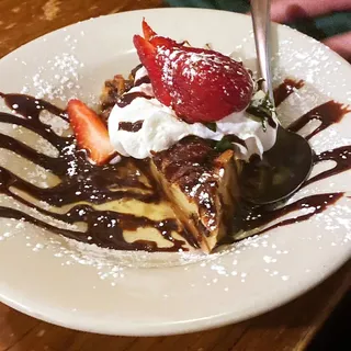 Chocolate Chip Bread Pudding