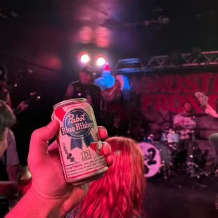 You might even be handed a free beer from the lead singer during the show.