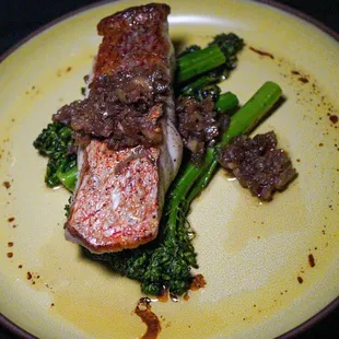 Red Snapper Amandine