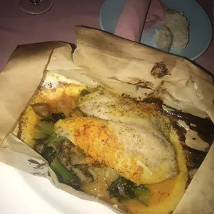 Pompano En Papillote