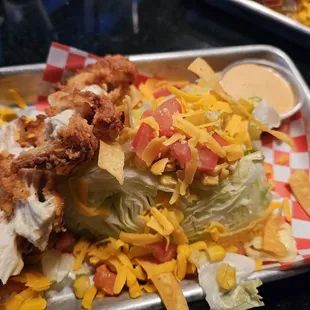 Wedge closeup. Not a very big portion