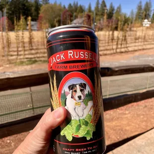 Crowler of their cider