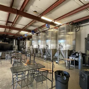 the inside of the facility