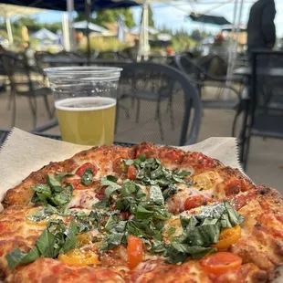 Apple Cider &amp; Margarita pizza