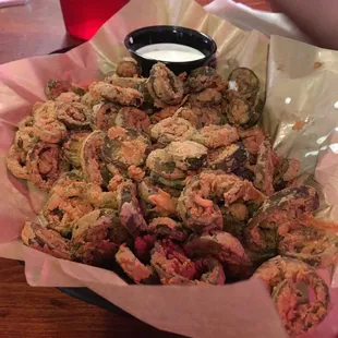 Fried Jalapeños, HUGE amount for $7