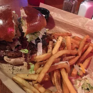 The Big Jack.... gigantic 1lb burger