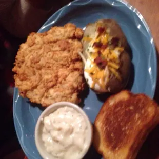 Chicken fried chicken