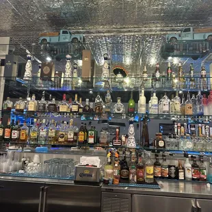 The selection on alcohol they have.