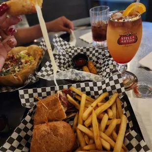 burgers, food