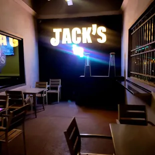 the interior of a restaurant